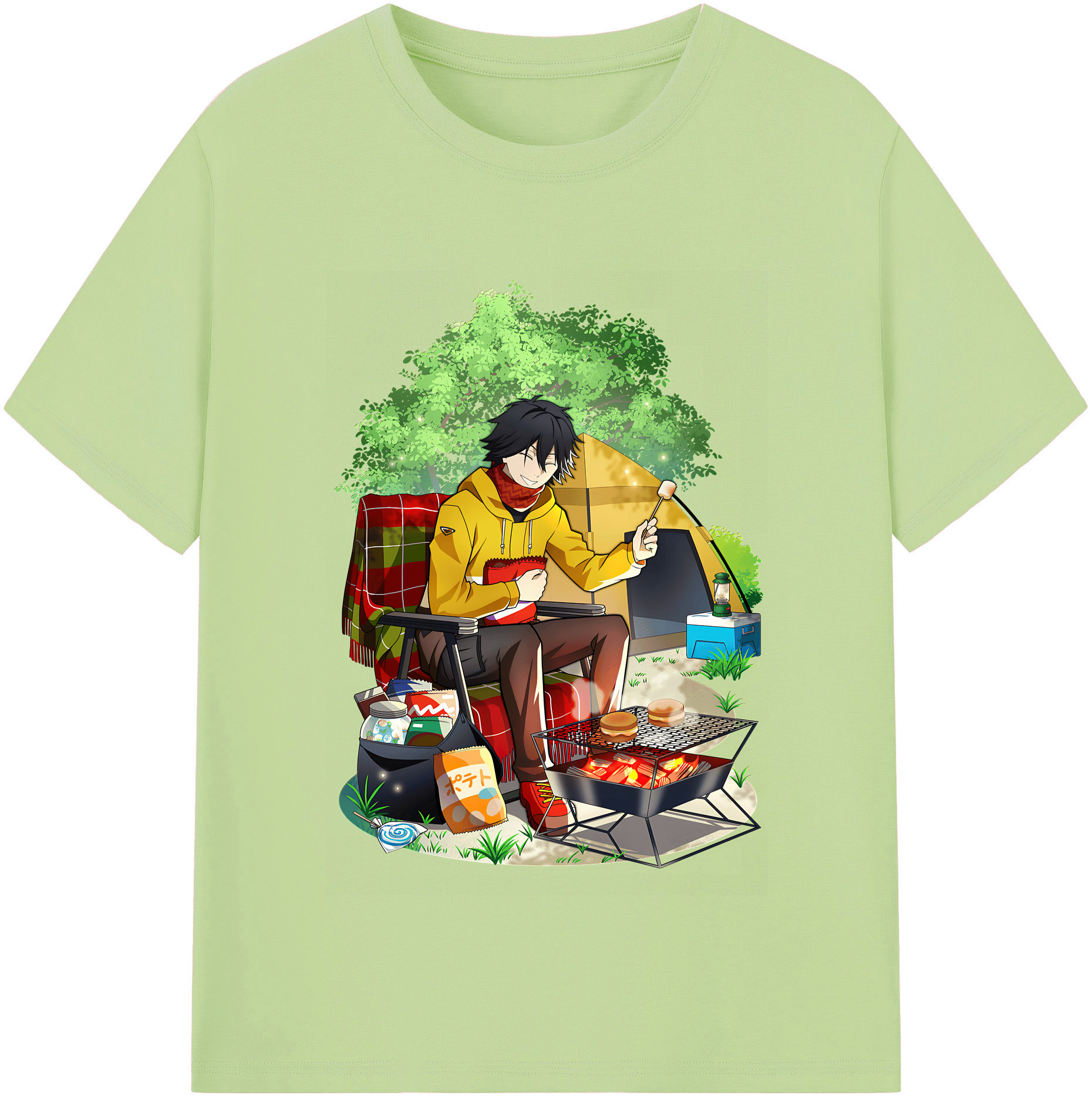 （画像用） 文豪ストレイドッグス Bungo Stray Dogs 綿100％半袖Tシャツ（フロントプリント）